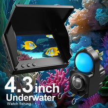 Load image into Gallery viewer, CoreCoolPortable Fish Depth Finder Water Handheld 1080P 4.3 Inch LCD Fish Finder Underwater 120° Fishing Camera With Night Vision