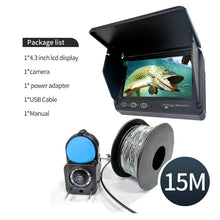 Load image into Gallery viewer, CoreCoolPortable Fish Depth Finder Water Handheld 1080P 4.3 Inch LCD Fish Finder Underwater 120° Fishing Camera With Night Vision