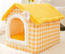Load image into Gallery viewer, Aussie SnugDen™ | 2-in-1 Foldable Pet Cave &amp; Cozy Bed for Dogs &amp; Cats (All Seasons Comfort)

