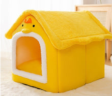 Load image into Gallery viewer, Aussie SnugDen™ | 2-in-1 Foldable Pet Cave &amp; Cozy Bed for Dogs &amp; Cats (All Seasons Comfort)
