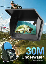 Load image into Gallery viewer, Portable Fish Depth Finder Water Handheld 1080P 4.3 Inch LCD Fish Finder Underwater 120° Fishing Camera With Night Vision
