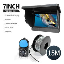 Load image into Gallery viewer, Portable Fish Depth Finder Water Handheld 1080P 4.3 Inch LCD Fish Finder Underwater 120° Fishing Camera With Night Vision
