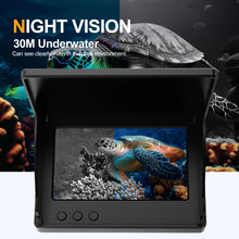 Load image into Gallery viewer, Portable Fish Depth Finder Water Handheld 1080P 4.3 Inch LCD Fish Finder Underwater 120° Fishing Camera With Night Vision
