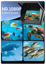 Load image into Gallery viewer, Portable Fish Depth Finder Water Handheld 1080P 4.3 Inch LCD Fish Finder Underwater 120° Fishing Camera With Night Vision
