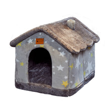 Load image into Gallery viewer, Aussie SnugDen™ | 2-in-1 Foldable Pet Cave &amp; Cozy Bed for Dogs &amp; Cats (All Seasons Comfort)

