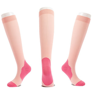 NEW Compression Stockings Unisex Funny Socks for Edema Diabetes Varicose Veins Running Marathon Running Sports Compression Socks