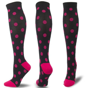 NEW Compression Stockings Unisex Funny Socks for Edema Diabetes Varicose Veins Running Marathon Running Sports Compression Socks